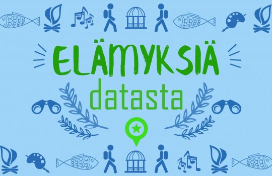 Elämyksiä datasta -kilpailu käynnistyy 14.9.2018!